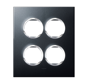 Legrand Arteor 2x4M Cover Plate With Frame, 5759 42